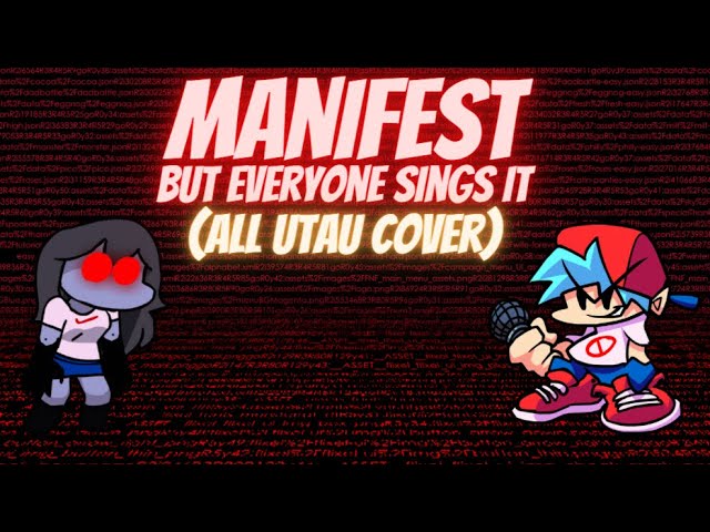 Manifest but Every Turn a Different Character Sings (All UTAU Cover) class=