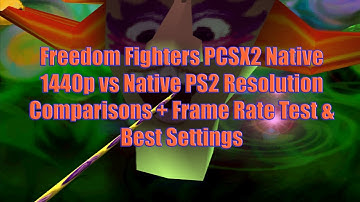 Freedom Fighters PCSX2 Native 1440p vs Native PS2 Resolution Comparisons + Frame Rate Test