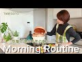 暮らしのvlog|夫婦ふたり暮らし|morning routine| 蒸篭で温まる冬の朝| 大掃除しない為の小掃除| 50代主婦vlog |犬がいる暮らし|
