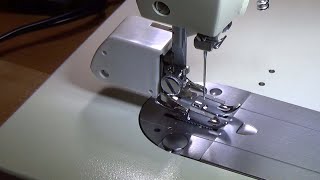 Walking presser foot on a Singer 3102 and LED light