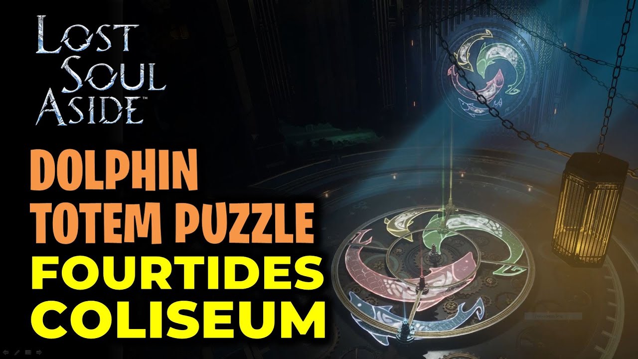 Fourtides Coliseum - Dolphin Totem Puzzle | Lost Soul Aside