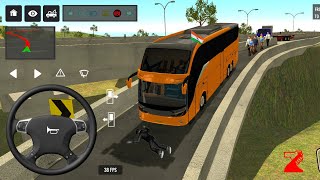 euro coach bus simulator 🫢🚌 || new coach bus simulator part-10 Android gameplay screenshot 4