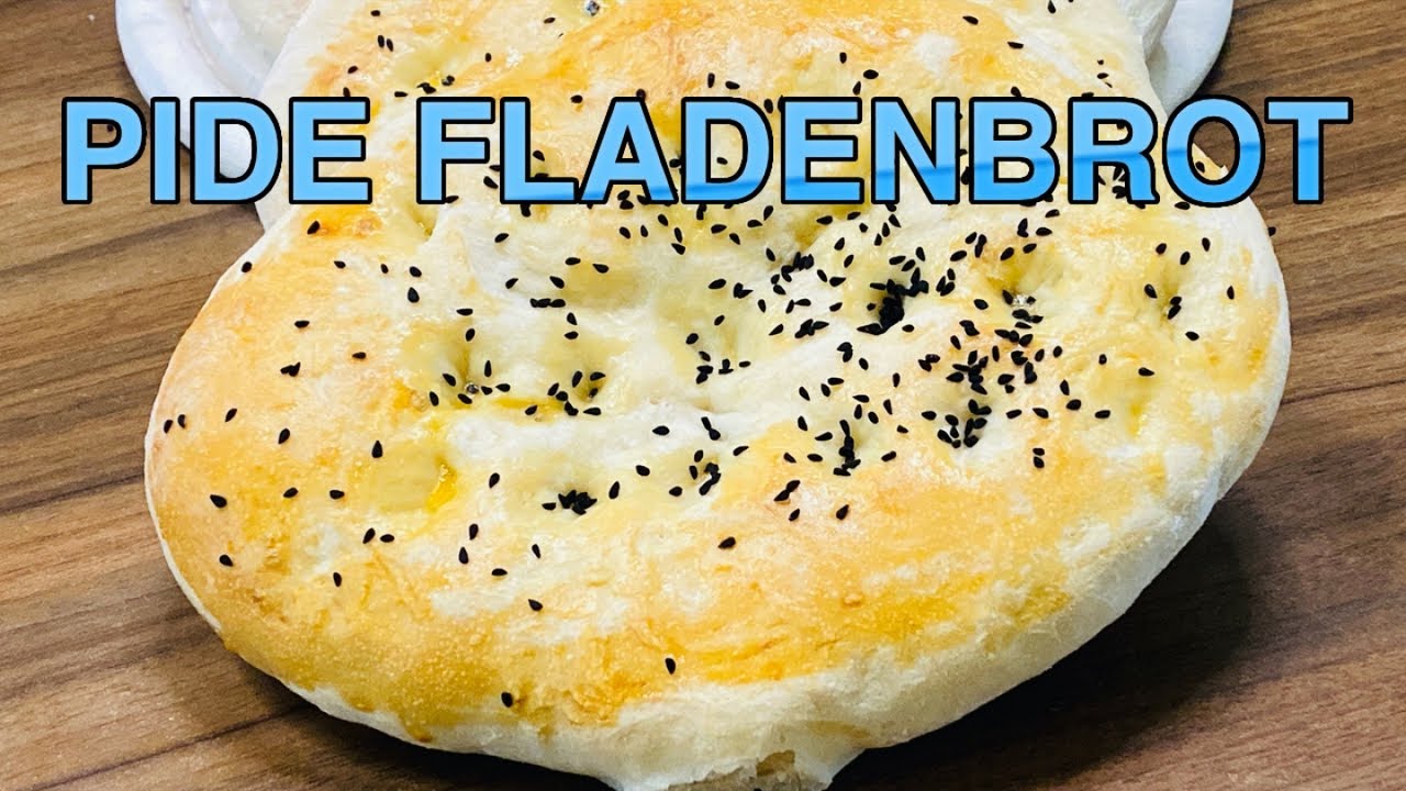 PIDE FLADENBROT - außen knusprig, innen weich und fluffig - türkische ...