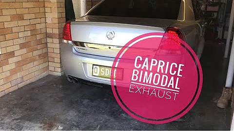 WN Caprice V Bimodal mufflers remote control