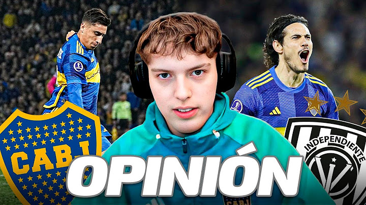 DAVOO XENEIZE OPINA DE BOCA 1 INDEPENDIENTE DEL VALLE 0 (2024) - COPA SUDAMERICANA (16AVOS - VUELTA)
