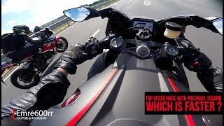 🚩 Which one is Faster ? 2017 1000rr VS 2015 1000rr (Acceleration & +299 race)