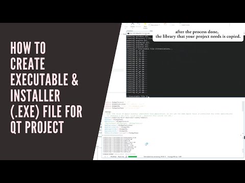 How to Create Executable & Installer (.Exe) File for QT Project