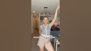 FREAK OUT🫣 ➜ GLOW UP✨ Robe-to-Runway Transition #shorts