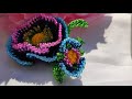 Beaded flowers