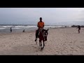 On the beach in Accra Ghana