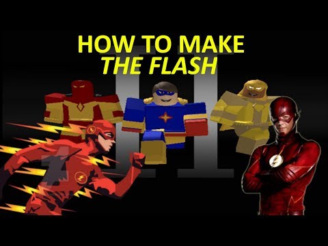 How To Make The Flash S6 Suit Roblox Shl2 Tutorial Youtube - roblox flash suit