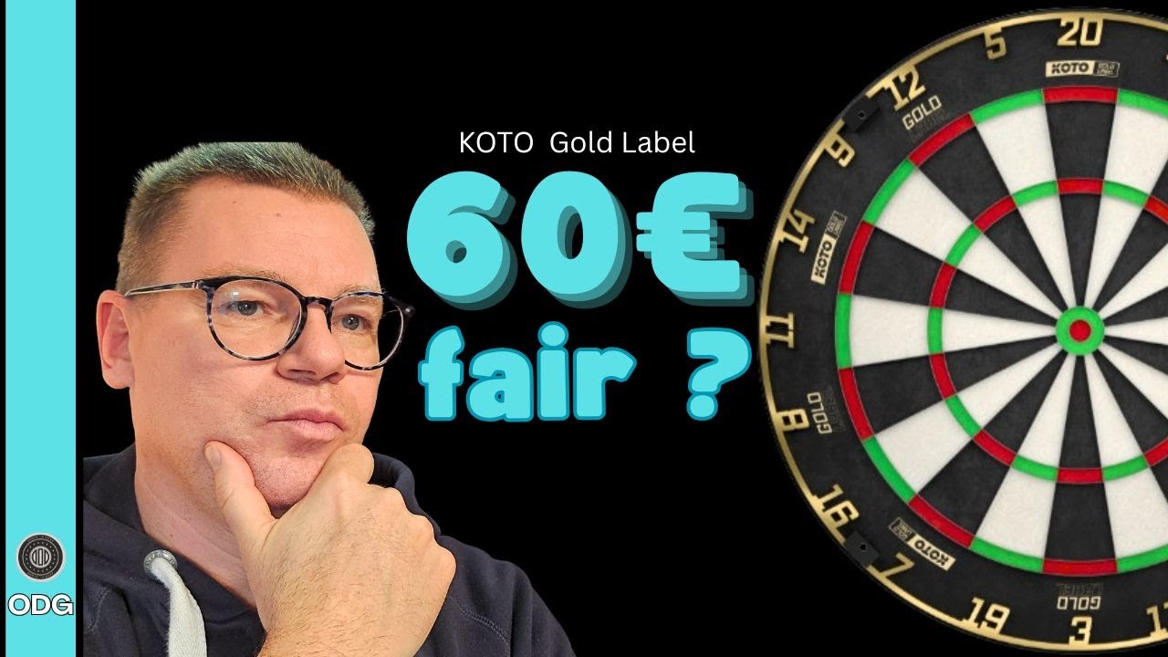 KOTO Gold Label – Winmau Vibes für 60€? (mit klaren Kompromissen)
