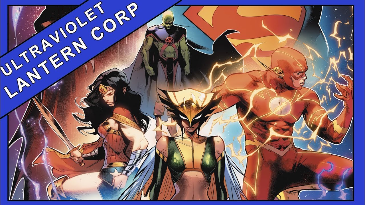Ultraviolet Lantern Corp Justice League 2 YouTube