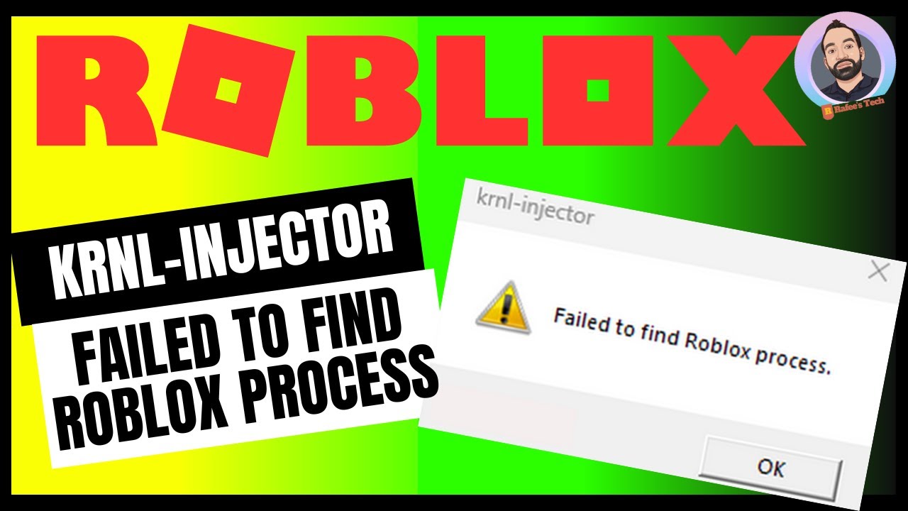 How To Fix “Failed to Find Roblox Process” KRNL Injector Error 