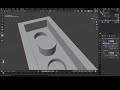 How to model LEGO 1x2 #3d #blender #topology #fun #lego #subdivisional #topology #tutorial #blander