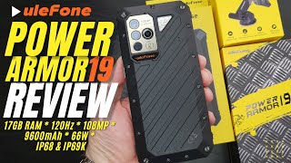 ULEFONE Power Armor 19 REVIEW: Up to 17GB of RAM, 120Hz, 108MP, 66W, 9600mAh, Insane Rugged Phone!