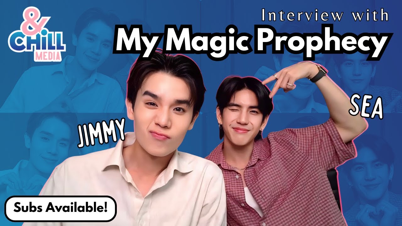 Интервью с Джимми и Си для сериала «Моё волшебное пророчество» | СУБТИТРЫ НА ВСЕХ ЯЗЫКАХ | #blser...