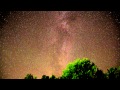 Night timelaps. Night sky (склейка фото)