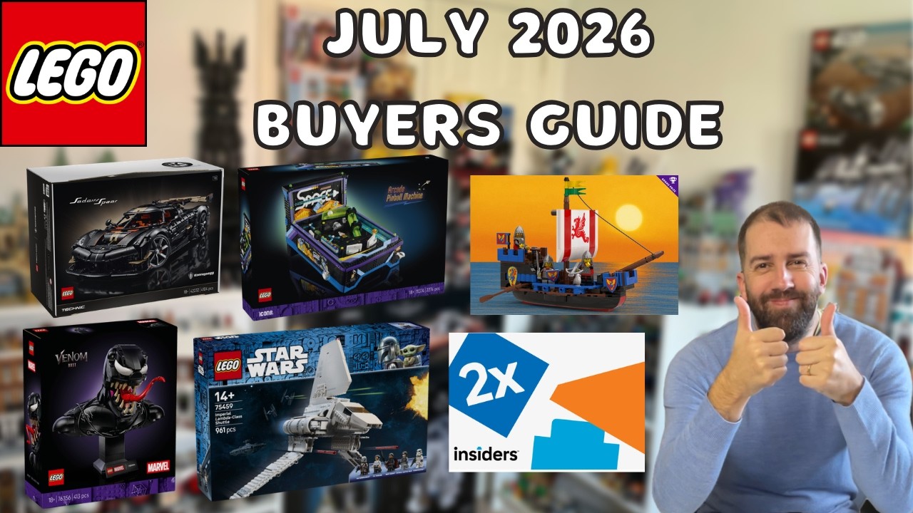 Every New LEGO Set Releasing - July 2026 - YouTube