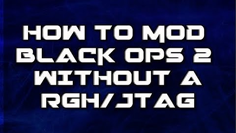 Black Ops 2 Infection Mod Menus Tutorial (No RGH/JTAG Needed)