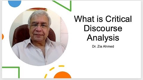 CDA as a research method