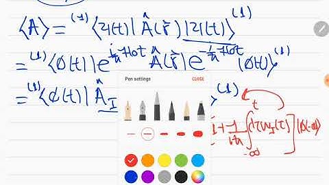 Linear Response Theory: Kubo formula