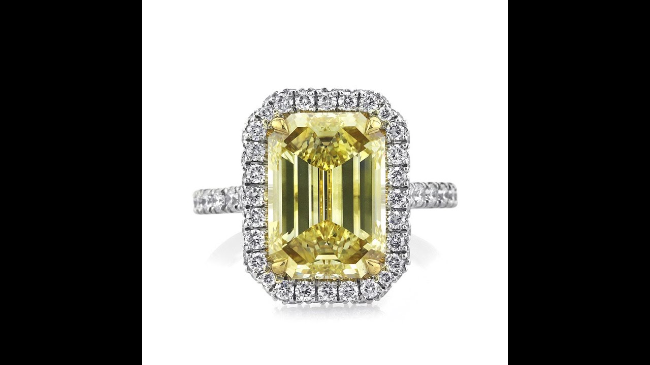 emerald cut diamond engagement rings mark broumand 6 22ct fancy brownish yellow emerald cut diamond emerald cut diamond engagement rings mark broumand 6 22ct fancy brownish yellow emerald cut diamond