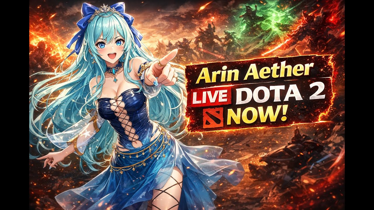 [LIVE] Arin Aether Vtuber ID/EN| Dota 2.🌌