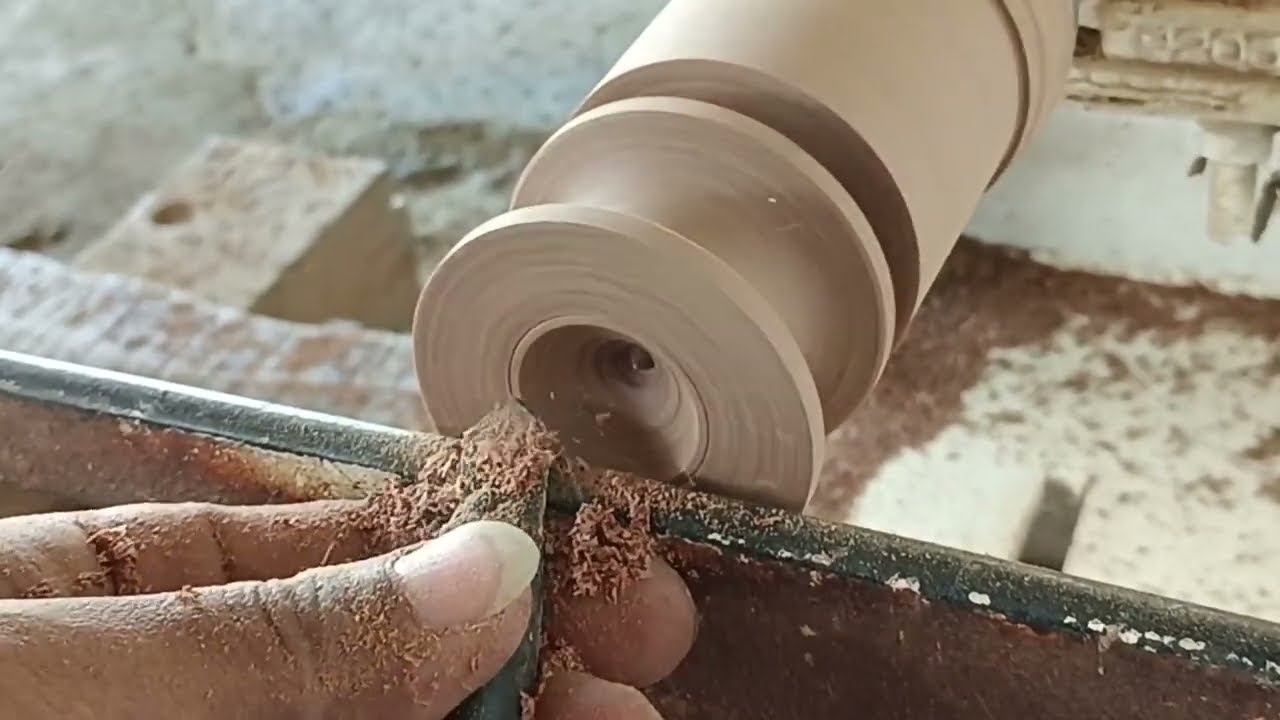 ⭕ Punya Anda Mungkin Gak Begini...! Alat Gulungan Senar Pancing - Bubut Kayu