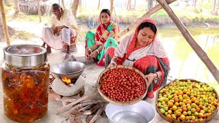 গ্রাম্যপদ্ধতিতে  টক ঝাল মিষ্টি কুলের আচার রেসিপি,এই আচার বছর জুড়ে রেখে খেতে পারবেন||berry pickle