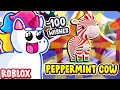 I SPENT 100 WISHES TO GET THE GODLY PEPPERMINT COW IN OVERLOOK BAY! Roblox Overlook Bay