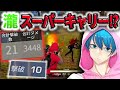 【荒野行動】しゃると交戦してろうが発狂した試合で瀧がスーパーキャリー!?