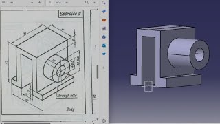 Celebrity Catia V5 Tutorial: Beginner Drawing Exercise 9 Wealth