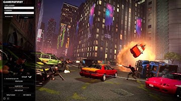 APB: Reloaded - 1.12 Scaleform Login Screen