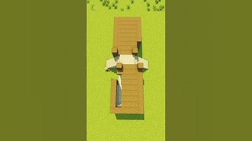 Minecraft Wooden House 😉 #minecraft  #minecraftbuilding  #housedesign  #minecrafttutorial  #gaming