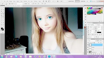 Photoshop cs5 - Big Eye Effect