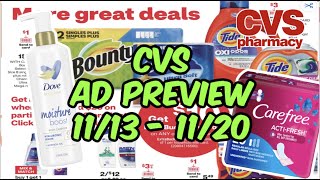 CVS AD PREVIEW (11/13 - 11/20)