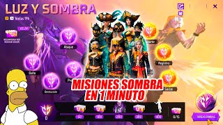 🌟MISIONES LUZ y SOMBRA EN 1 MINUTO! CON PASES DORADOS - RECLAMA PERSONAJE KAIROS