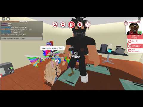 Exposing a gold digger Roblox Meep City