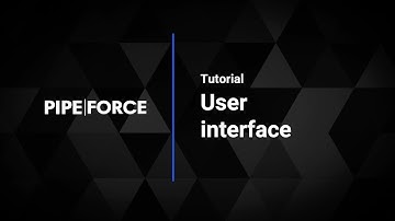 Introduction to the PIPEFORCE user interface