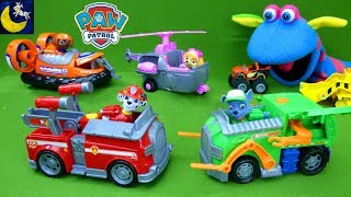Paw Patrol Transforming Vehicles Marshall Chase Pup Wrong Toys Blaze And The Monster Machines Video