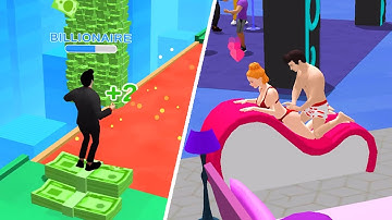 Money Run 3D (Game iOS, Android - FUNNIEST APP GAME MOMENT) l Gameplay Walkthrough Lv 44-46-MR