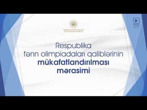 Respublika fənn olimpiadaları – #CanlıYayım