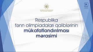 Respublika fənn olimpiadaları – #CanlıYayım