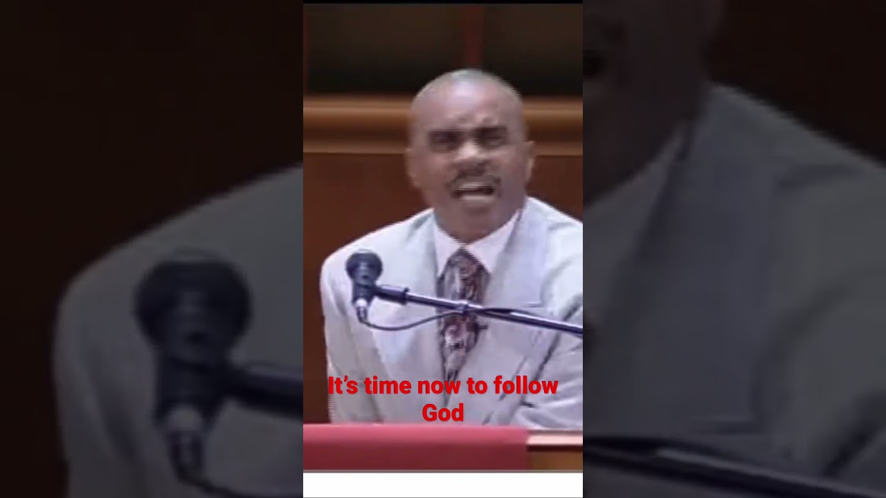 Apostle Gino Jennings-It’s Time Now To Follow God