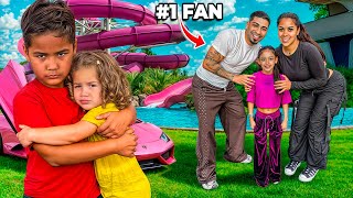 We Made Our #1 Fans Dream Come True! *kids get jealous*