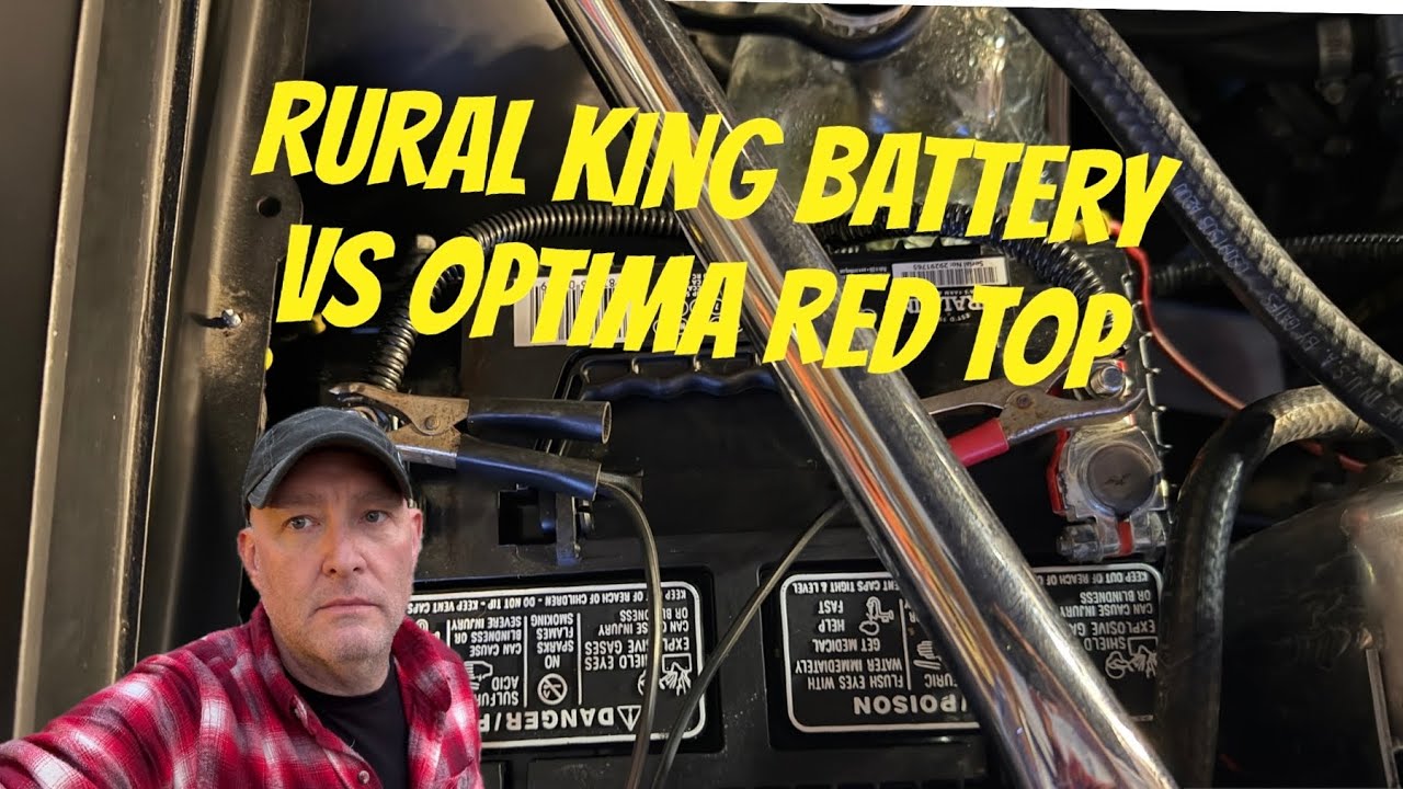 Best Cheap Car Battery? Rural King vs Optima Red Top