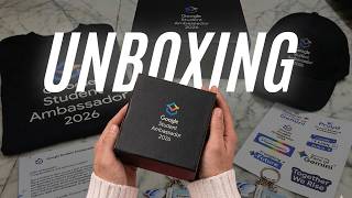 Google Sent Me Swags! 😳 | Google Student Ambassador Swag Unboxing + Engineering Student Vlog