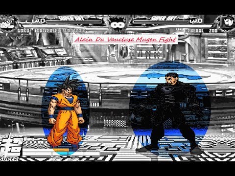 mugen-:-goku-(universe-survival)-vs-general-zod-(dc-comics)-(request)