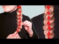 Плетение Кос Видео уроки 2014: Коса с Лентой. Weaving braids video tutorials: braid with a ribbon.
